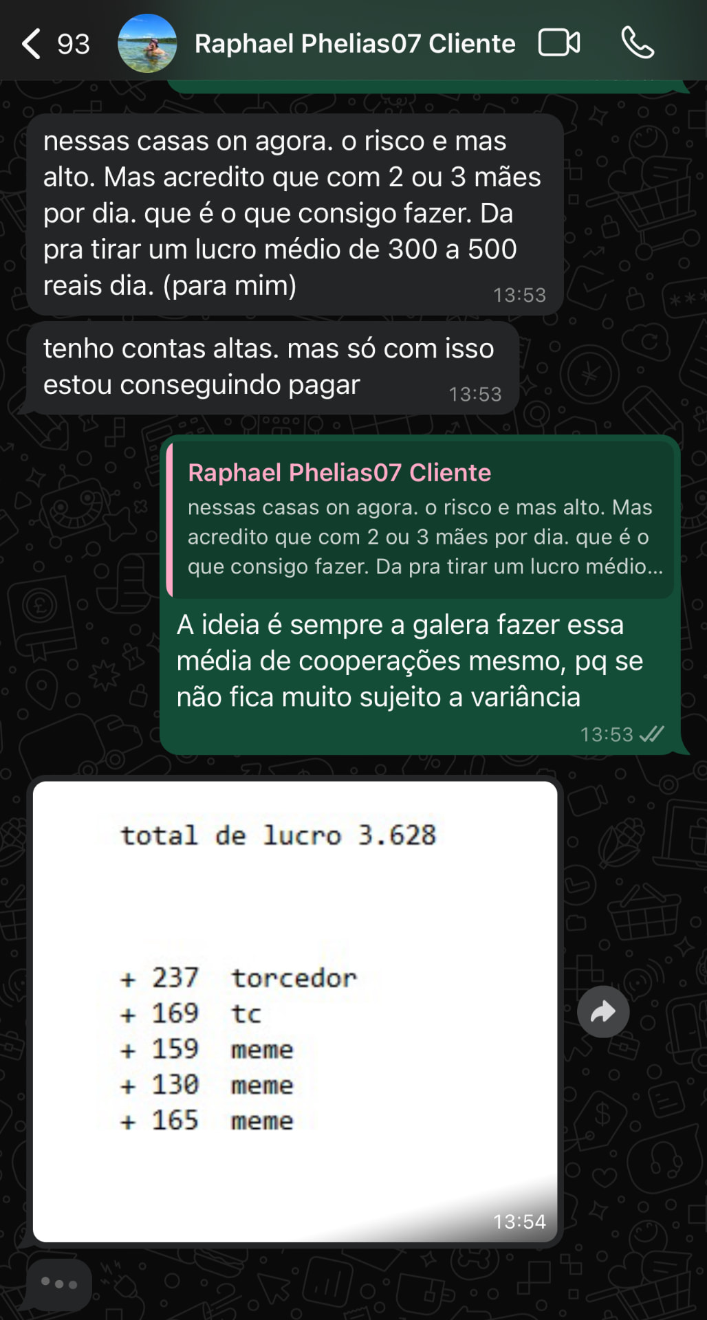 Feedback real de cliente sobre as Cooperações de CPA
